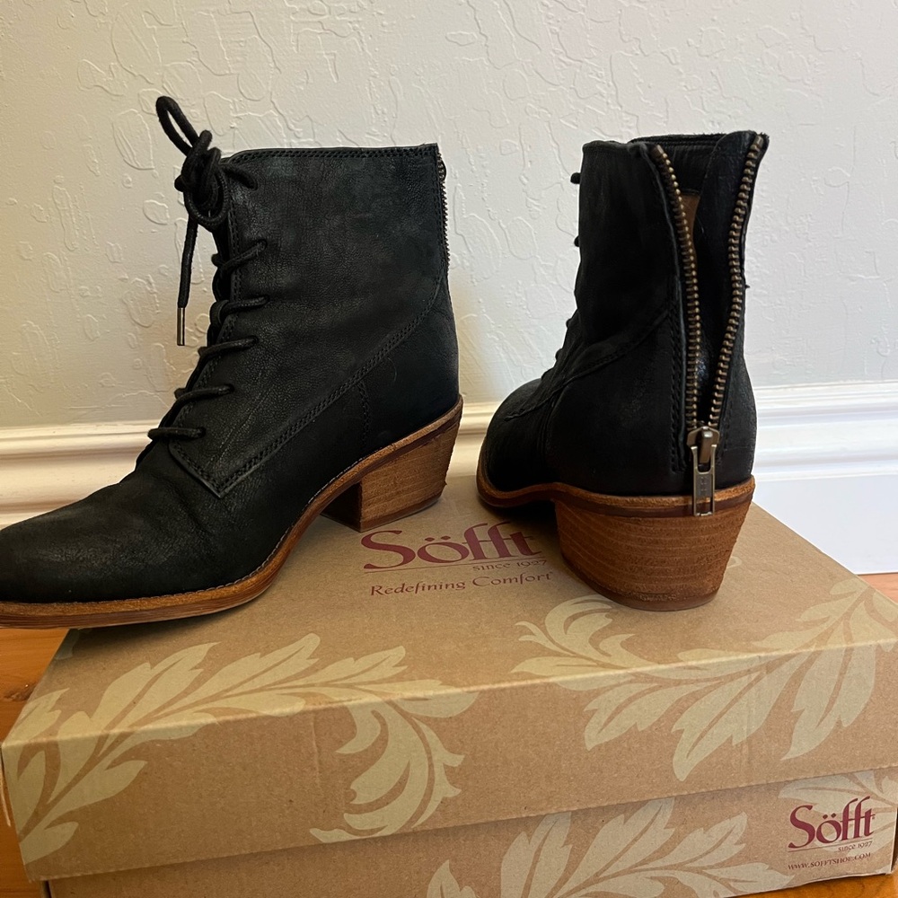 Women's Black Ankle Boots